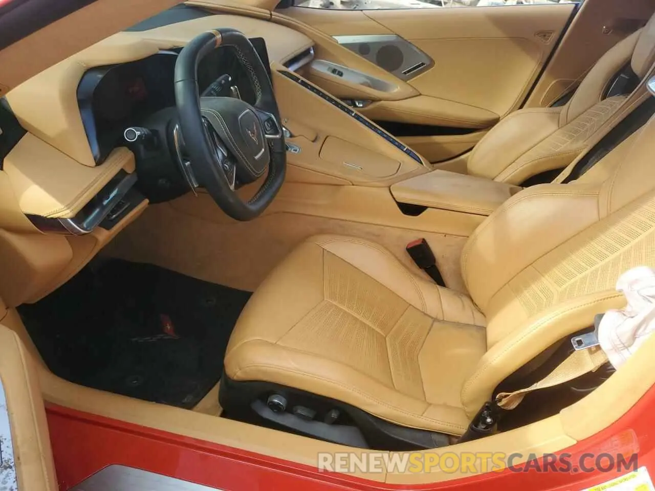7 Фотография поврежденного автомобиля 1G1YC2D4XM5100398 CHEVROLET CORVETTE 2021