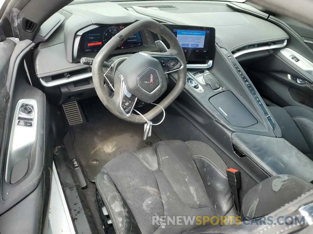 8 Фотография поврежденного автомобиля 1G1YA2D44N5102848 CHEVROLET CORVETTE 2022