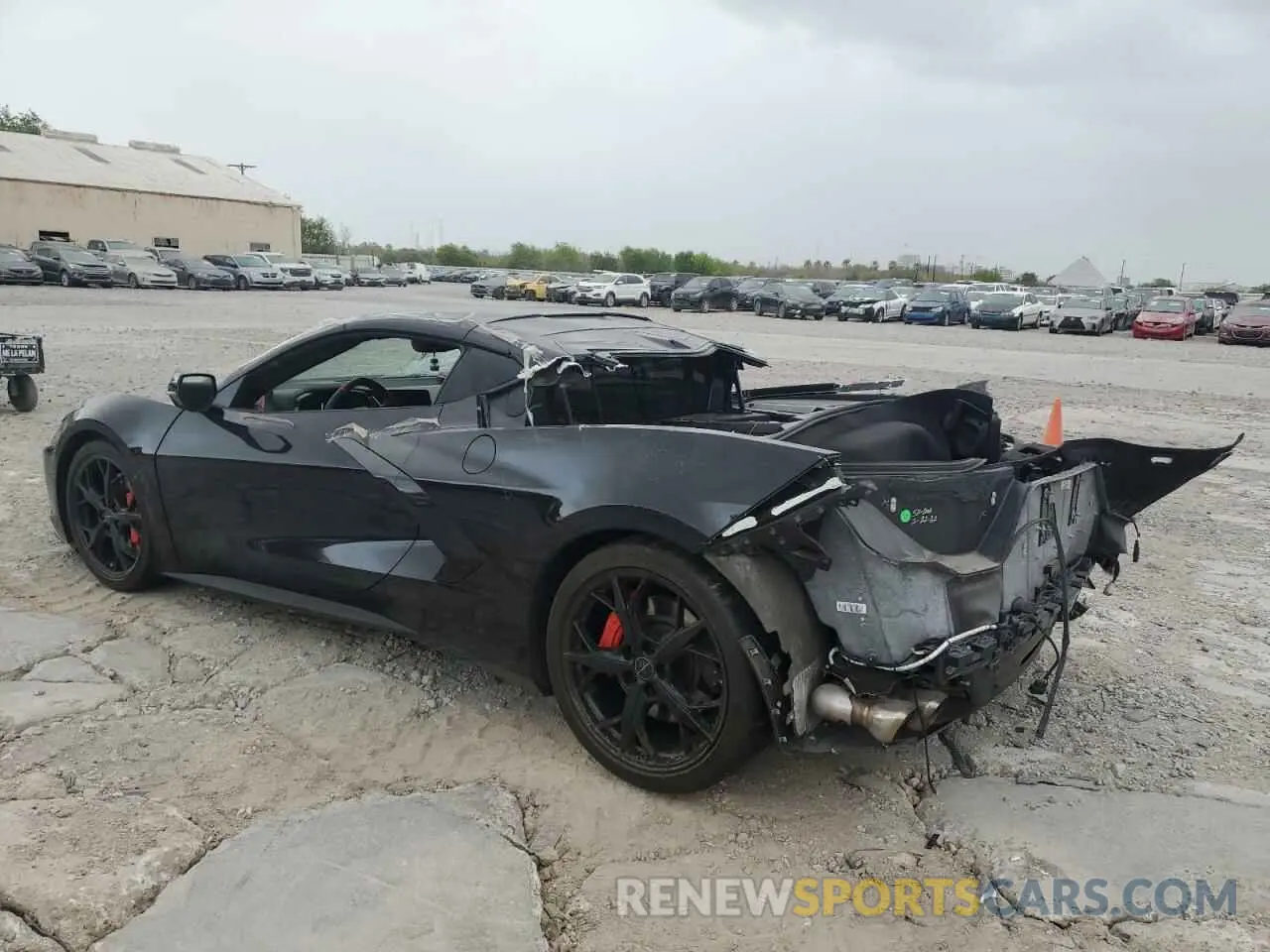2 Photograph of a damaged car 1G1YC2D45N5117773 CHEVROLET CORVETTE 2022