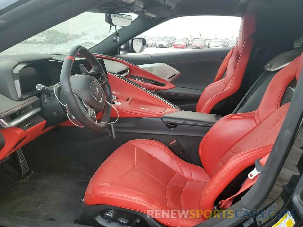 7 Photograph of a damaged car 1G1YC2D45N5117773 CHEVROLET CORVETTE 2022