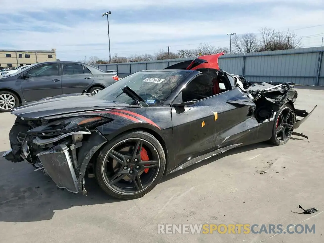 1 Фотография поврежденного автомобиля 1G1YA2D41P5108075 CHEVROLET CORVETTE 2023