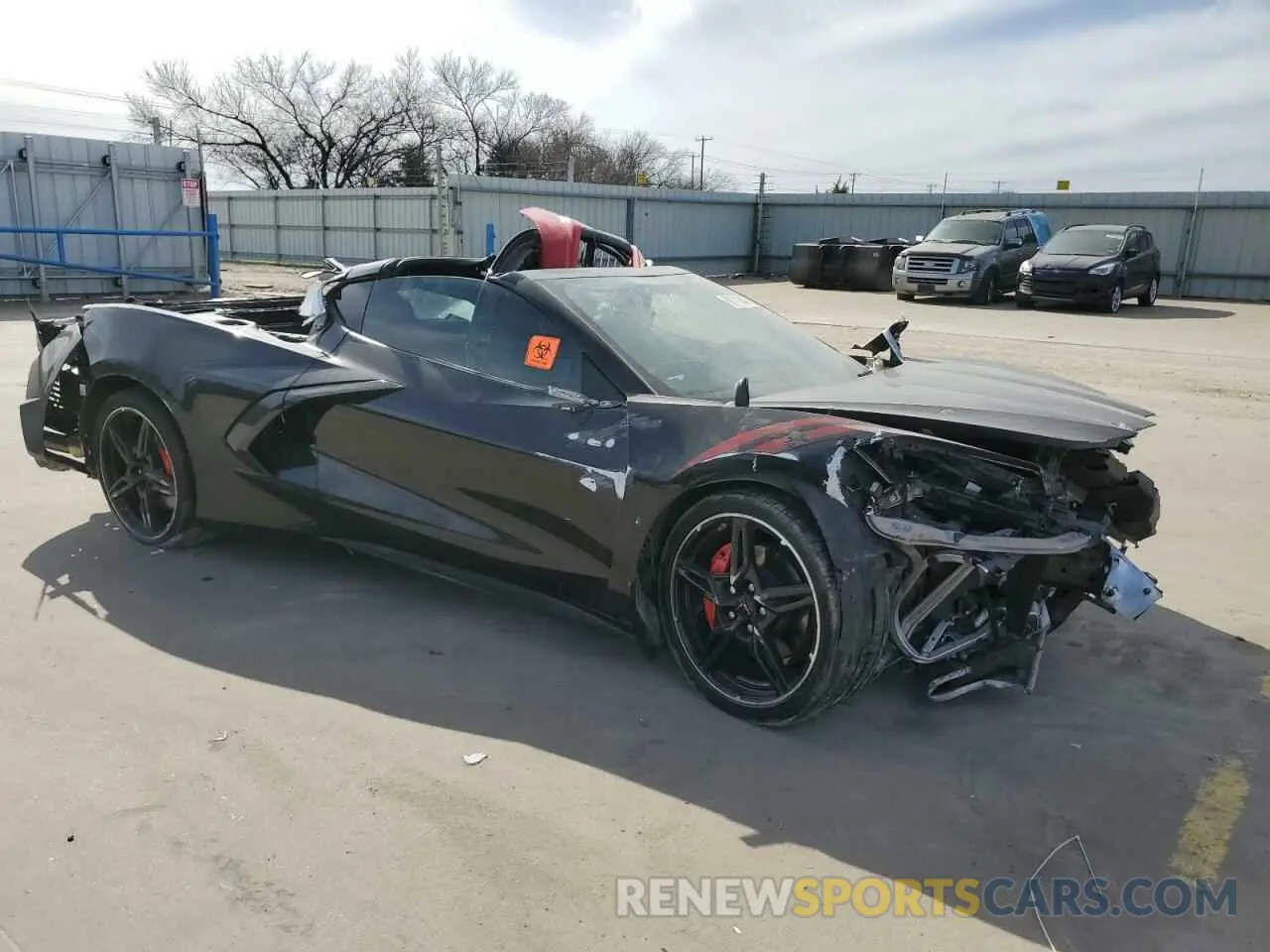 4 Фотография поврежденного автомобиля 1G1YA2D41P5108075 CHEVROLET CORVETTE 2023