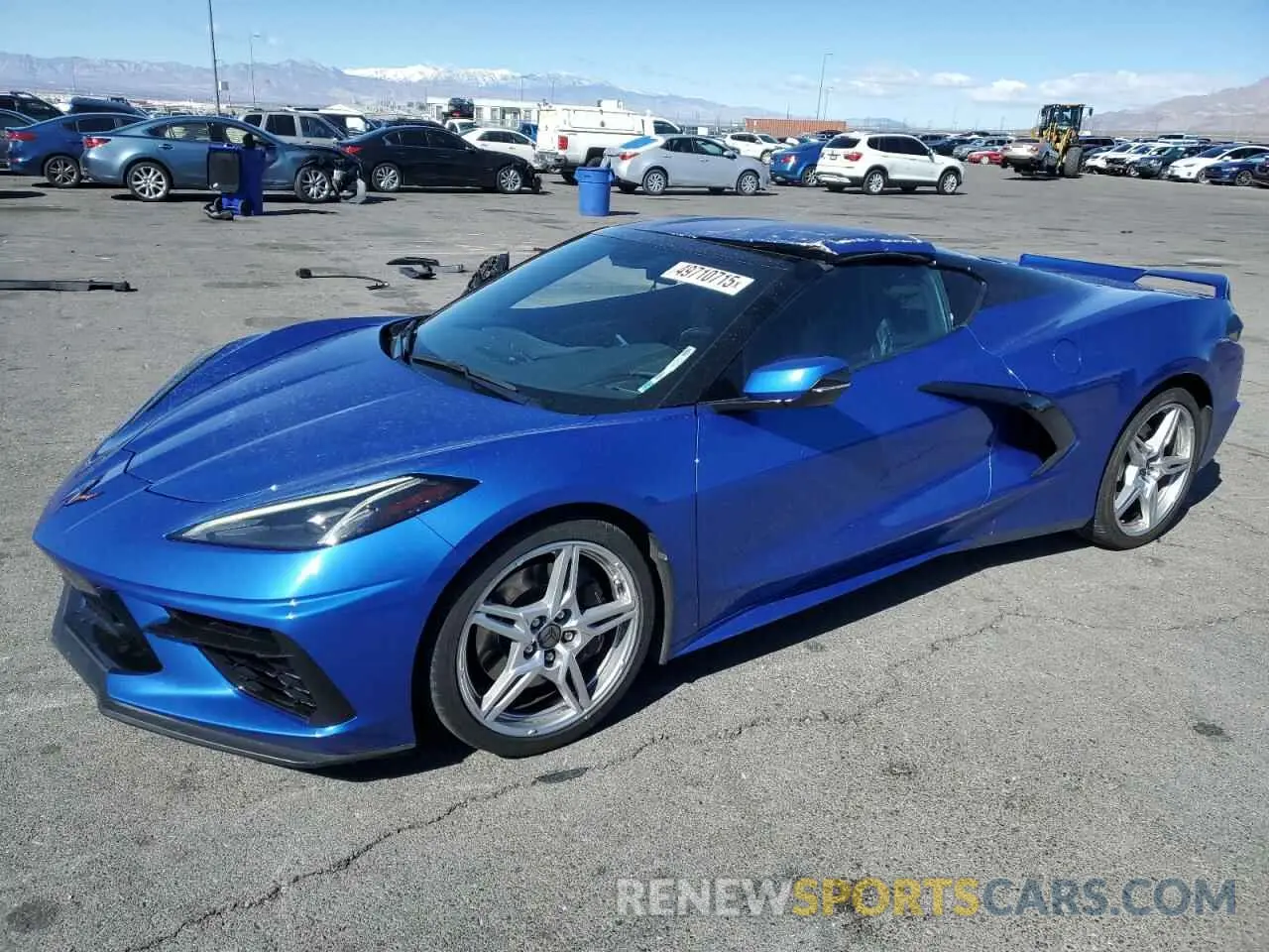 1 Фотография поврежденного автомобиля 1G1YA2D42P5110384 CHEVROLET CORVETTE 2023
