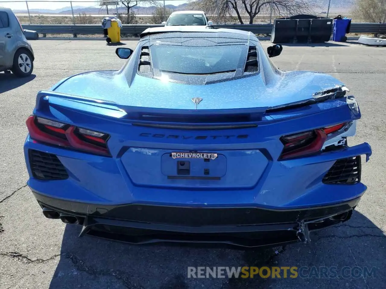 6 Фотография поврежденного автомобиля 1G1YA2D42P5110384 CHEVROLET CORVETTE 2023