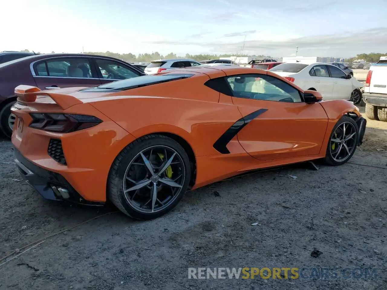 3 Фотография поврежденного автомобиля 1G1YB2D40P5101390 CHEVROLET CORVETTE 2023