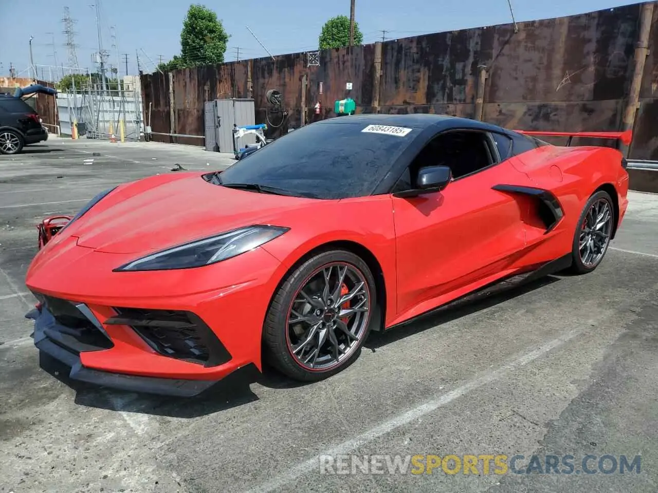1 Photograph of a damaged car 1G1YB2D40P5137371 CHEVROLET CORVETTE 2023