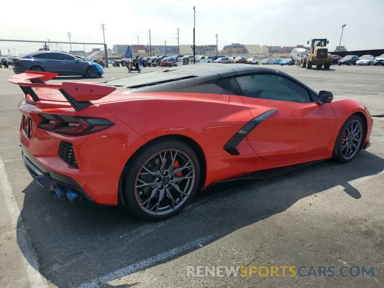 3 Photograph of a damaged car 1G1YB2D40P5137371 CHEVROLET CORVETTE 2023