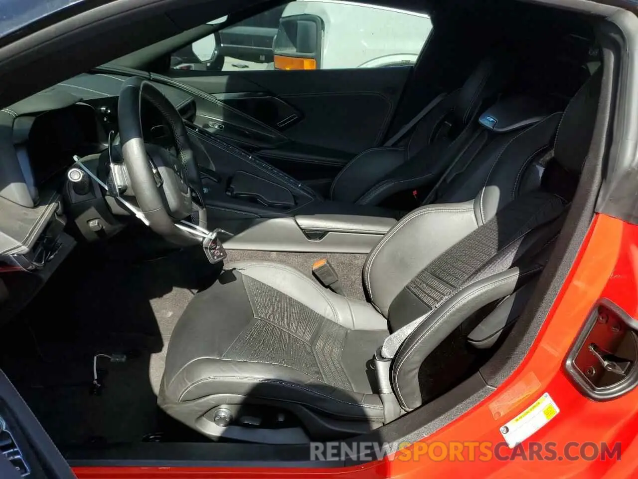 7 Photograph of a damaged car 1G1YB2D40P5137371 CHEVROLET CORVETTE 2023
