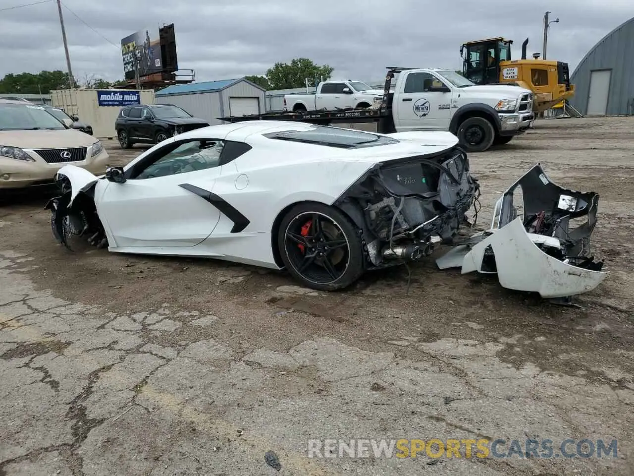 2 Фотография поврежденного автомобиля 1G1YB2D40P5140920 CHEVROLET CORVETTE 2023