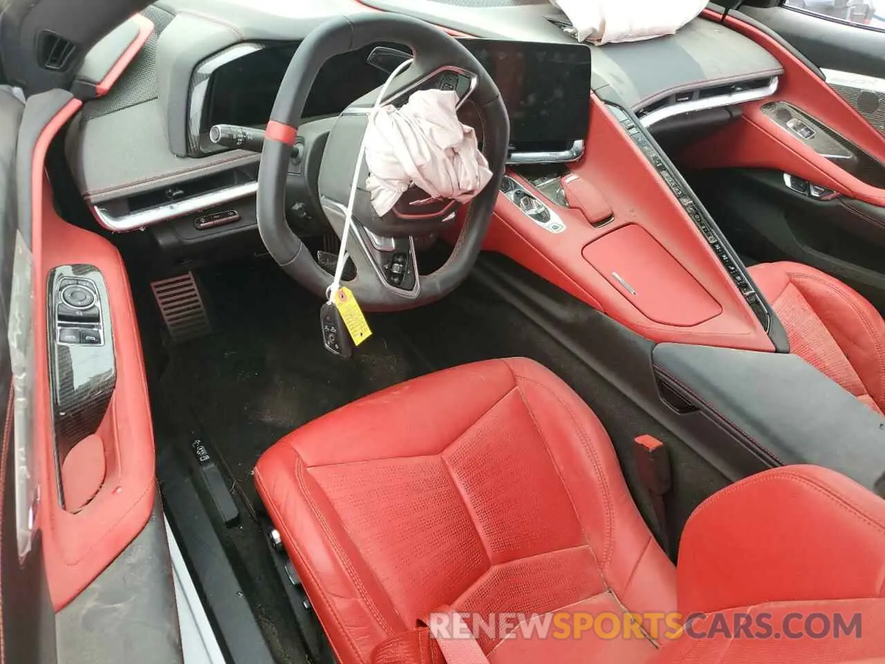 8 Фотография поврежденного автомобиля 1G1YB2D40P5140920 CHEVROLET CORVETTE 2023