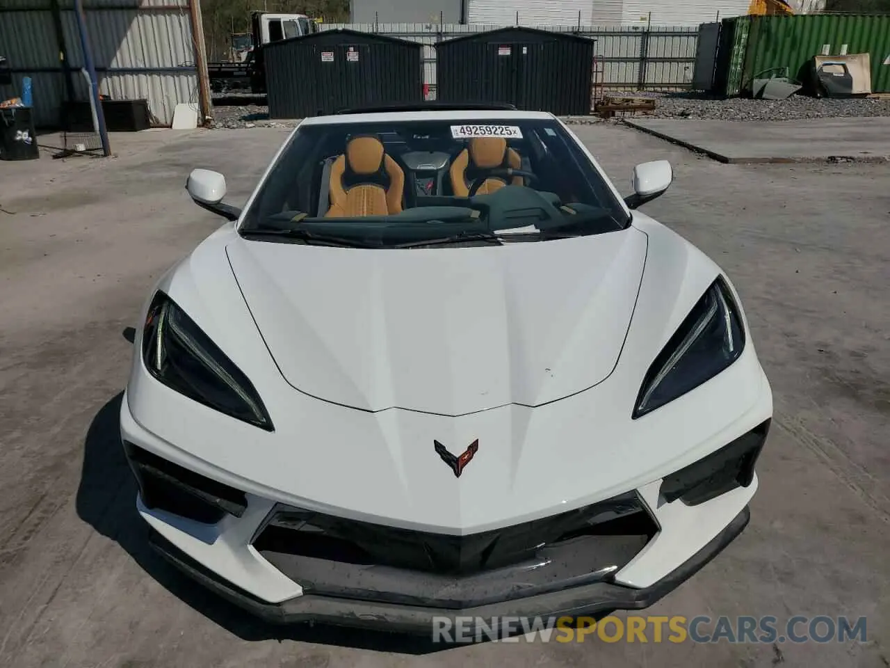 5 Photograph of a damaged car 1G1YB2D46P5137522 CHEVROLET CORVETTE 2023