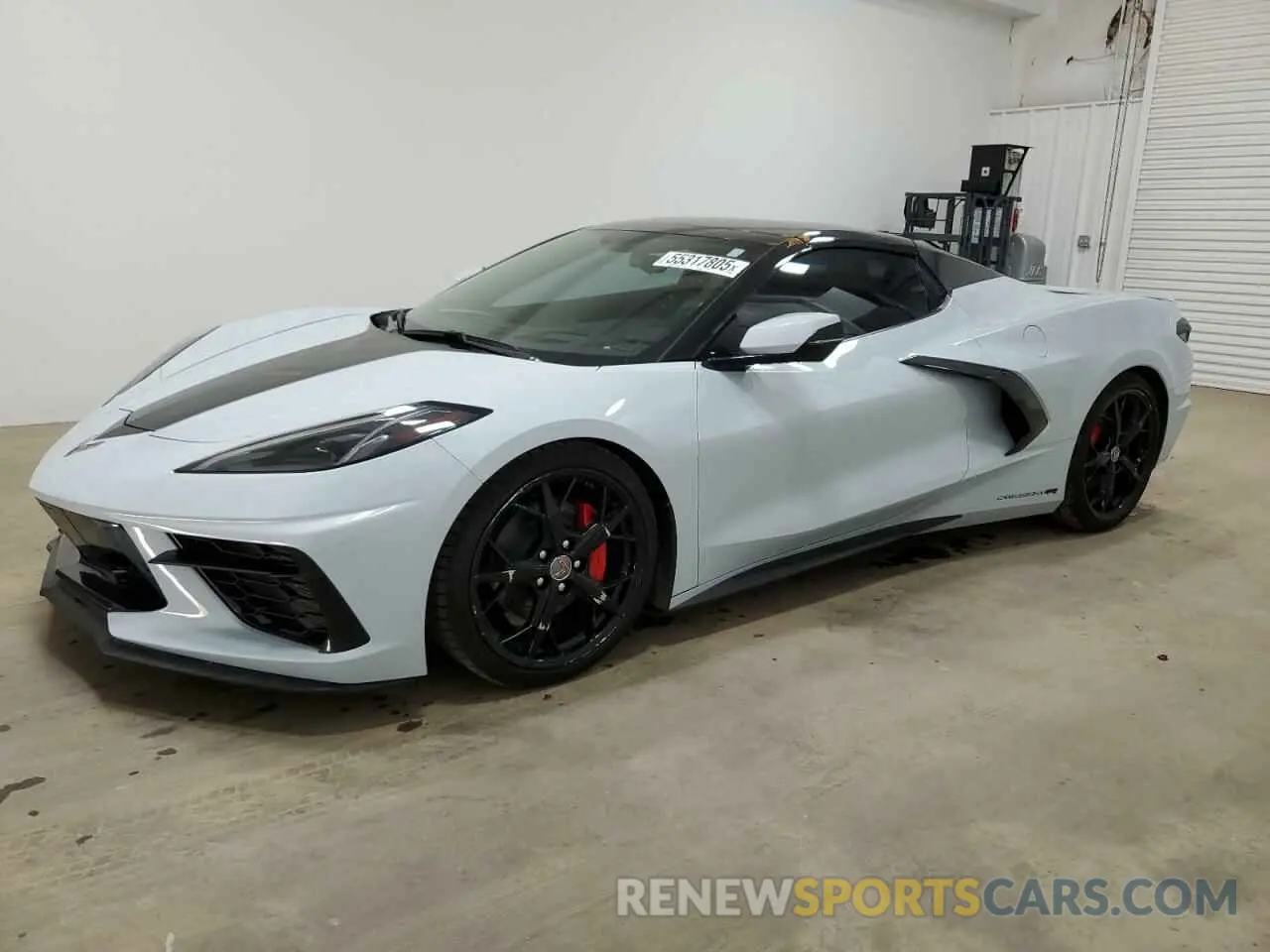 1 Photograph of a damaged car 1G1YB3D48P5116600 CHEVROLET CORVETTE 2023