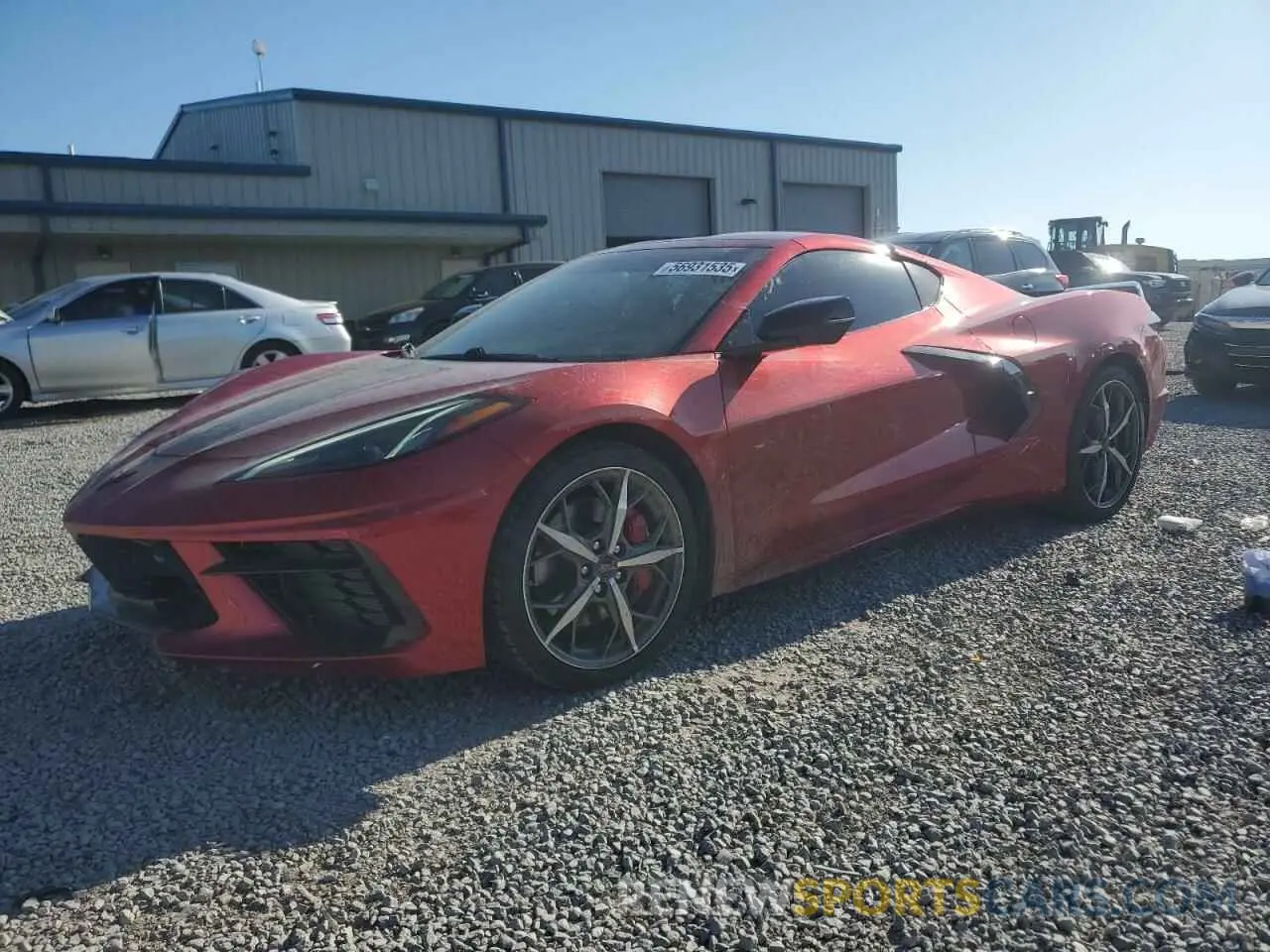 1 Photograph of a damaged car 1G1YC2D40P5102603 CHEVROLET CORVETTE 2023
