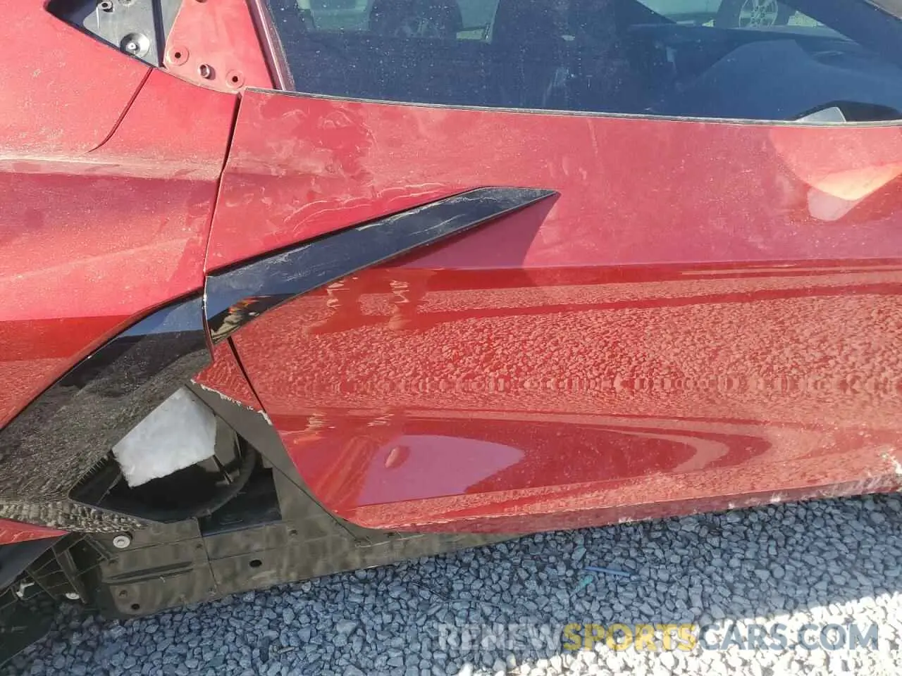 10 Photograph of a damaged car 1G1YC2D40P5102603 CHEVROLET CORVETTE 2023