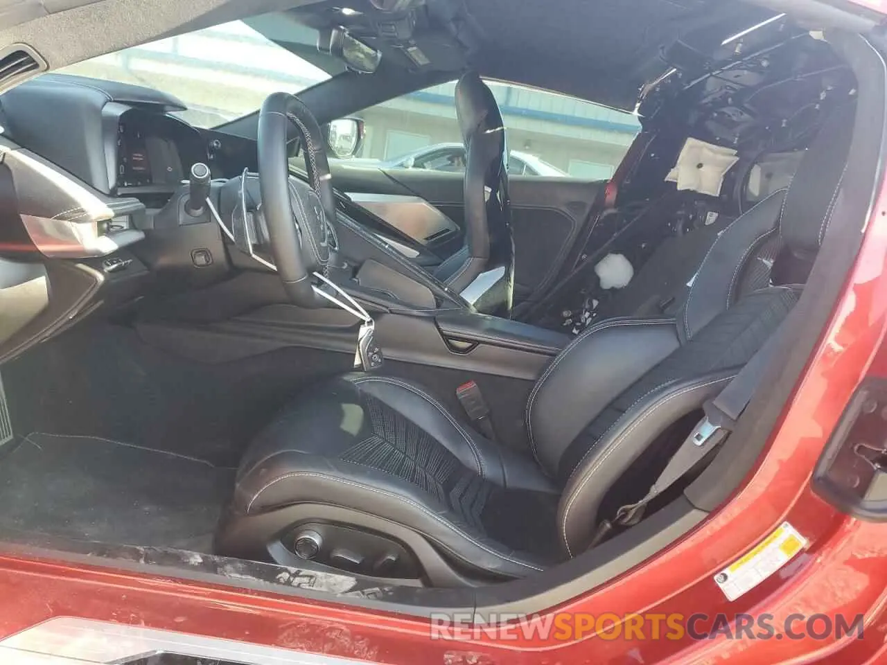 7 Photograph of a damaged car 1G1YC2D40P5102603 CHEVROLET CORVETTE 2023