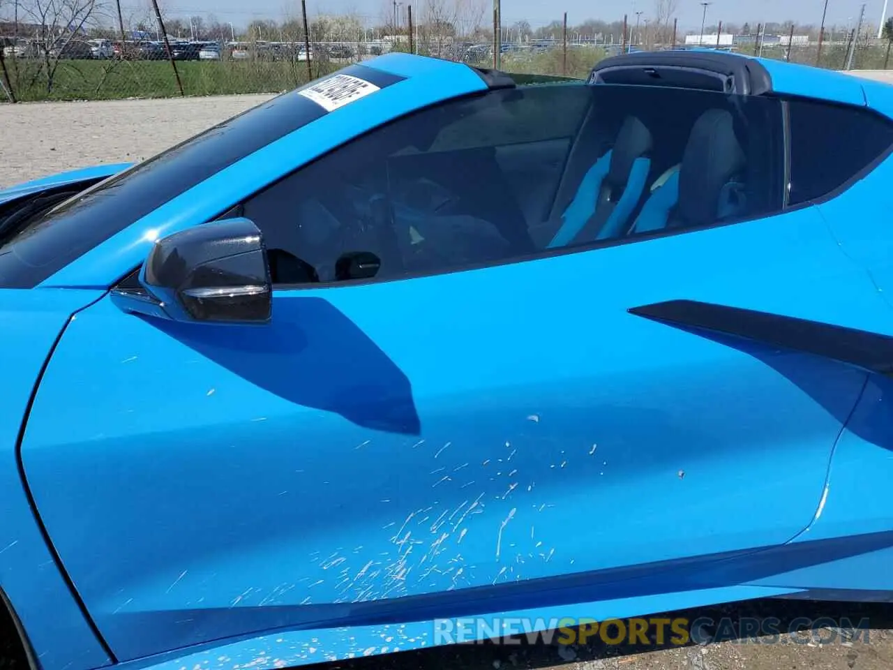 7 Photograph of a damaged car 1G1YC2D4XP5134913 CHEVROLET CORVETTE 2023