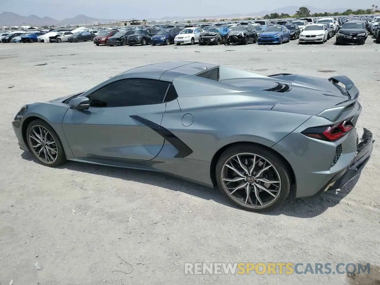 2 Фотография поврежденного автомобиля 1G1YC3D40P5132111 CHEVROLET CORVETTE 2023