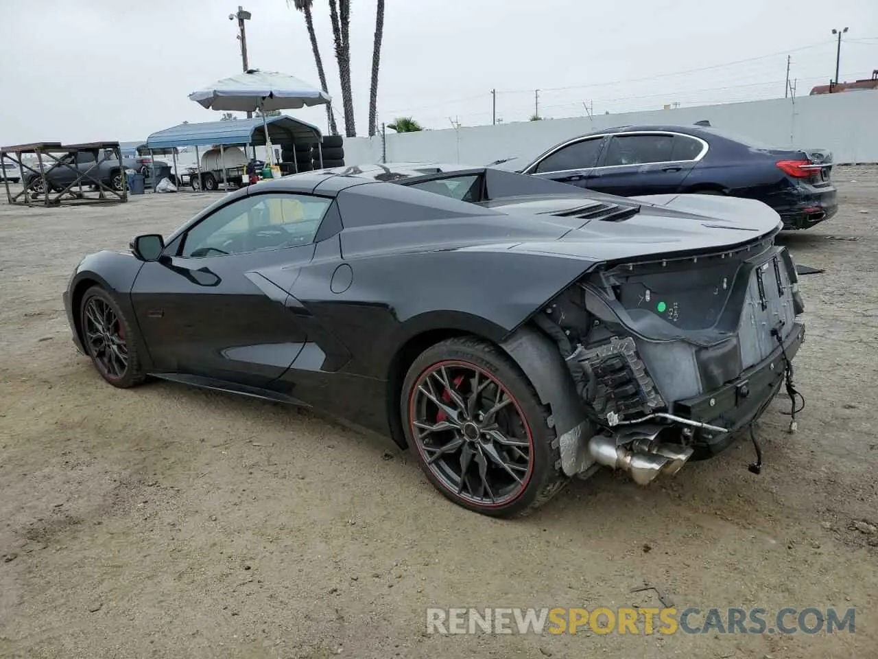 2 Фотография поврежденного автомобиля 1G1YC3D49P5501001 CHEVROLET CORVETTE 2023