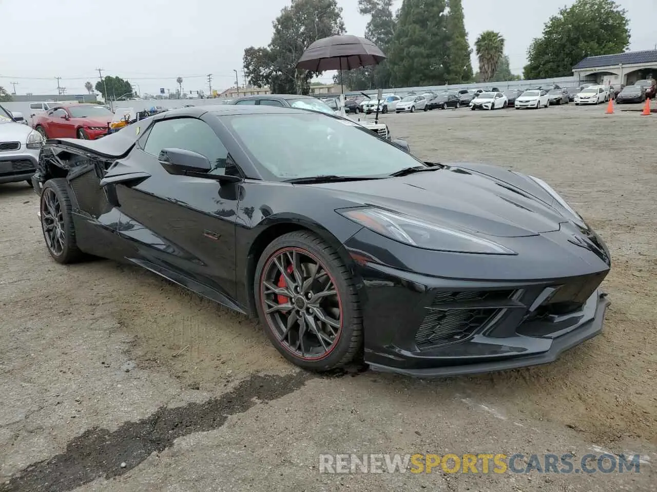4 Фотография поврежденного автомобиля 1G1YC3D49P5501001 CHEVROLET CORVETTE 2023