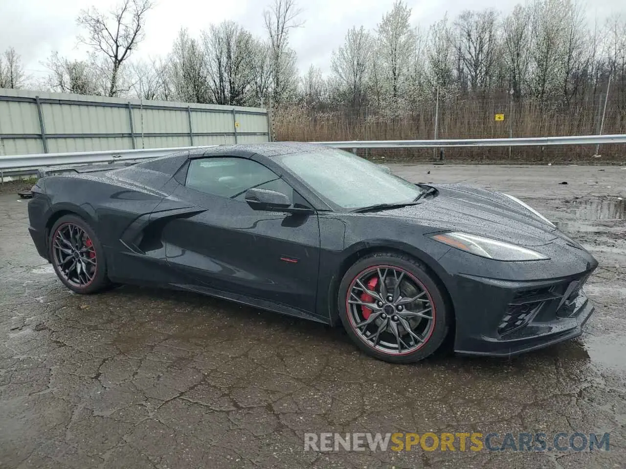 4 Фотография поврежденного автомобиля 1G1YC3D49P5503864 CHEVROLET CORVETTE 2023