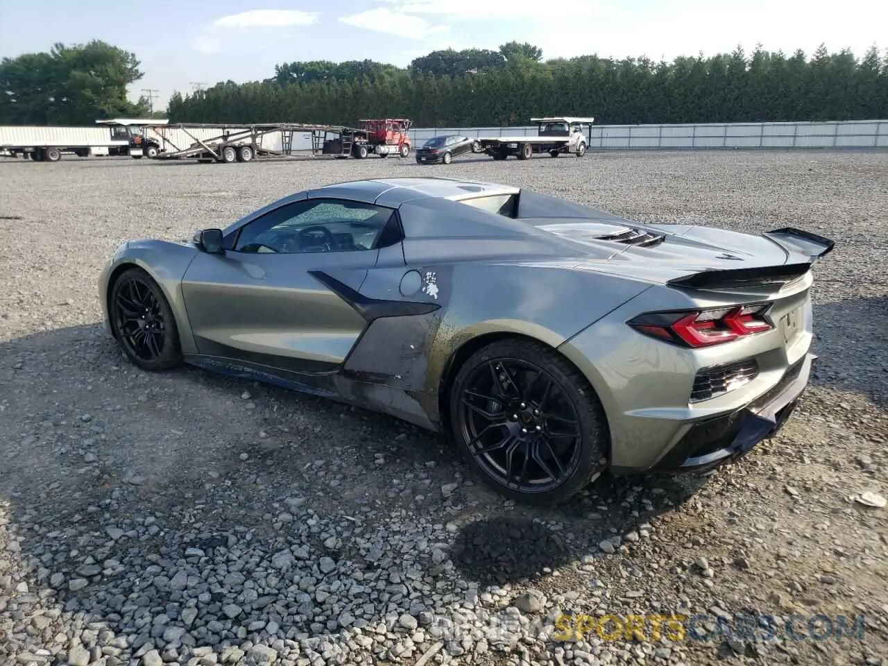 2 Фотография поврежденного автомобиля 1G1YE3D33P5600334 CHEVROLET CORVETTE 2023