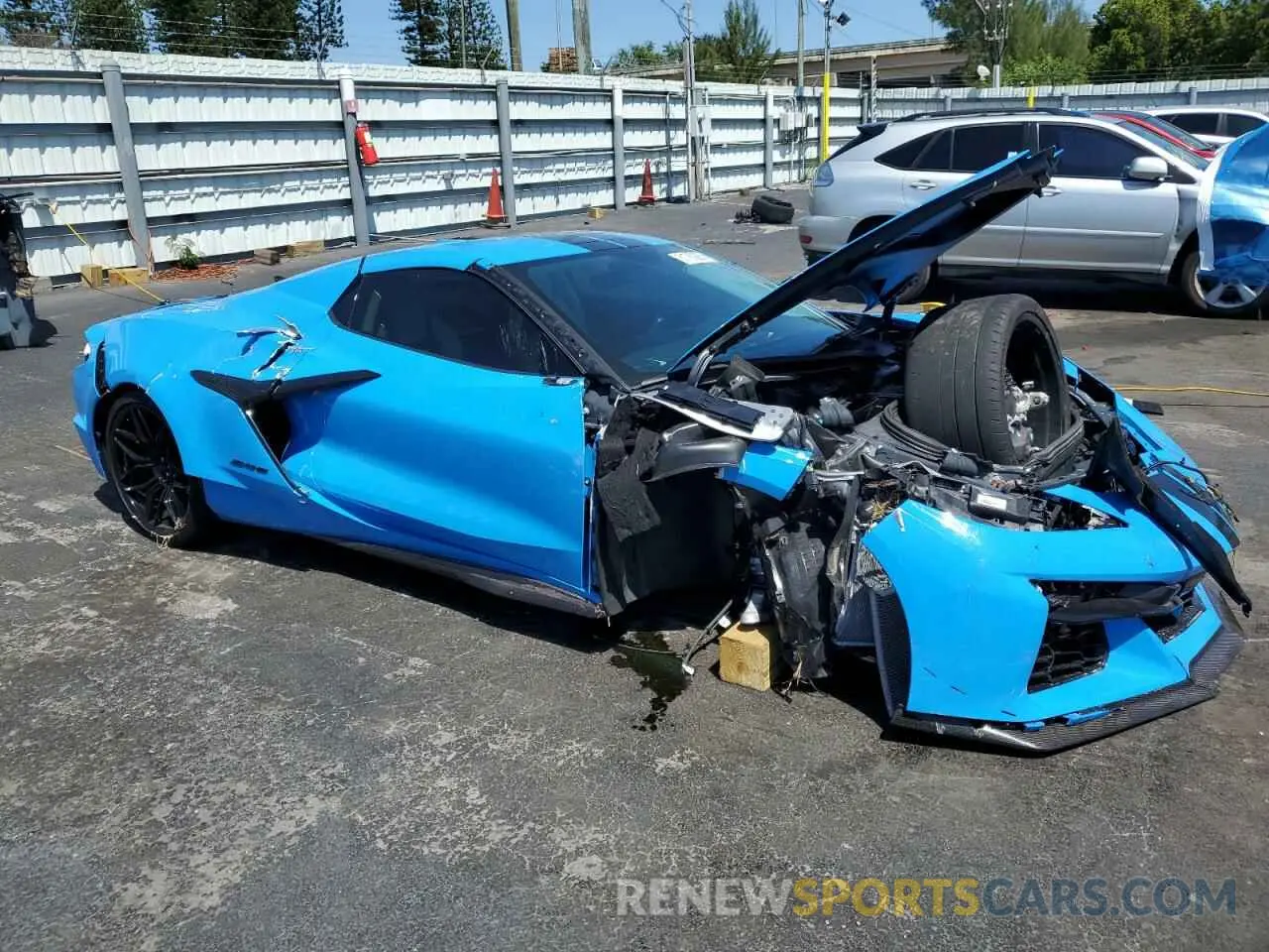 4 Photograph of a damaged car 1G1YF3D37P5604867 CHEVROLET CORVETTE 2023