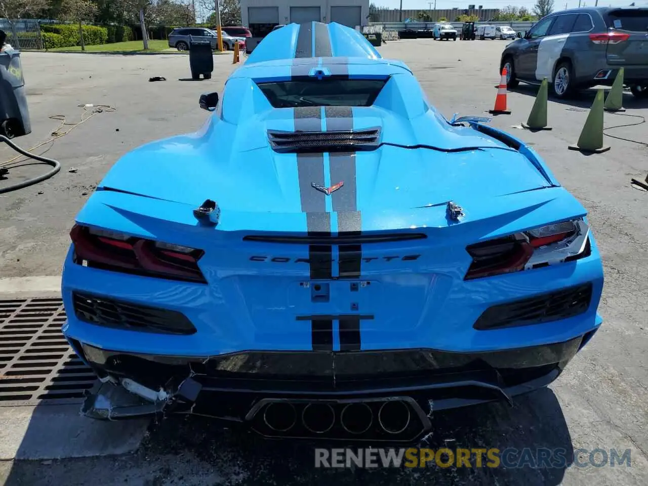 6 Photograph of a damaged car 1G1YF3D37P5604867 CHEVROLET CORVETTE 2023