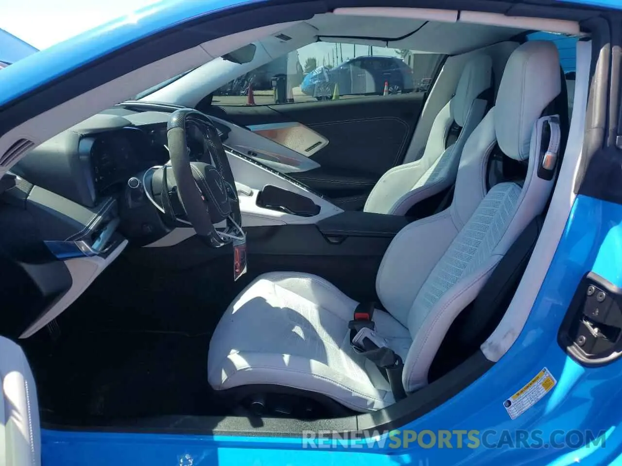 7 Photograph of a damaged car 1G1YF3D37P5604867 CHEVROLET CORVETTE 2023