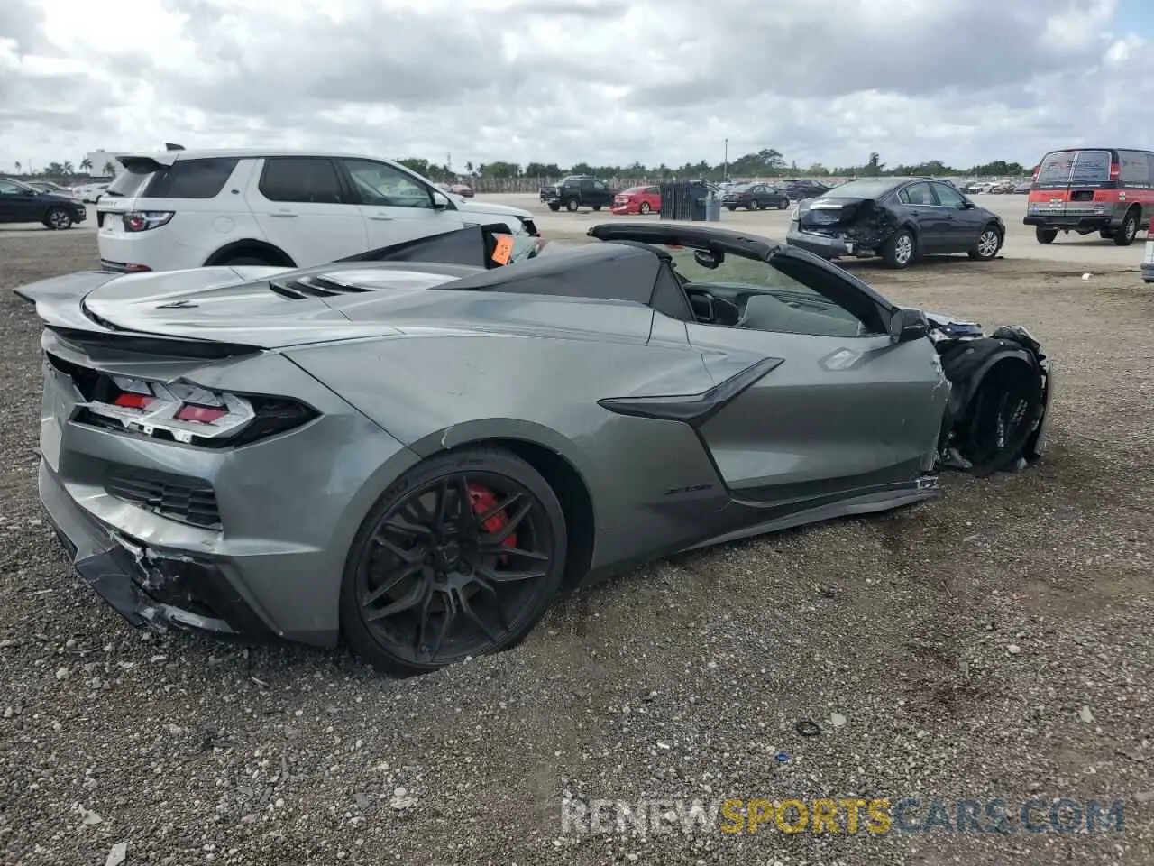 3 Photograph of a damaged car 1G1YF3D38P5603064 CHEVROLET CORVETTE 2023