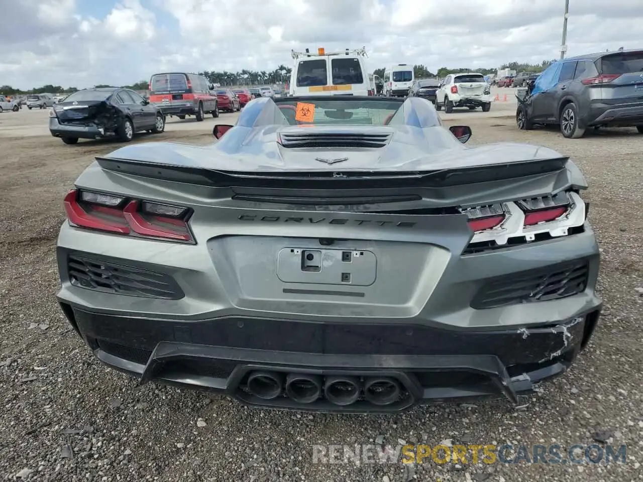 6 Photograph of a damaged car 1G1YF3D38P5603064 CHEVROLET CORVETTE 2023