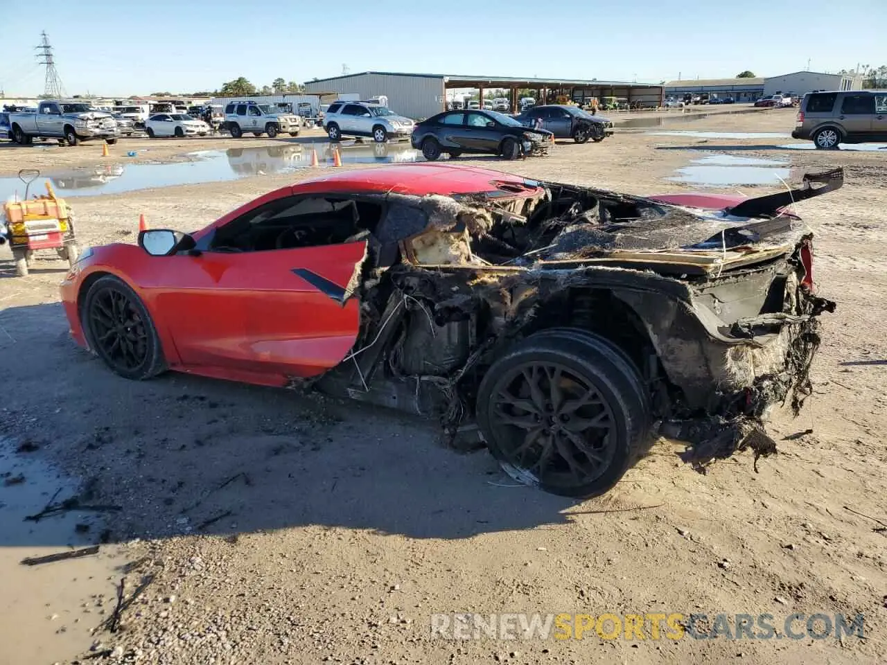 2 Photograph of a damaged car 1G1YB2D43R5120454 CHEVROLET CORVETTE 2024