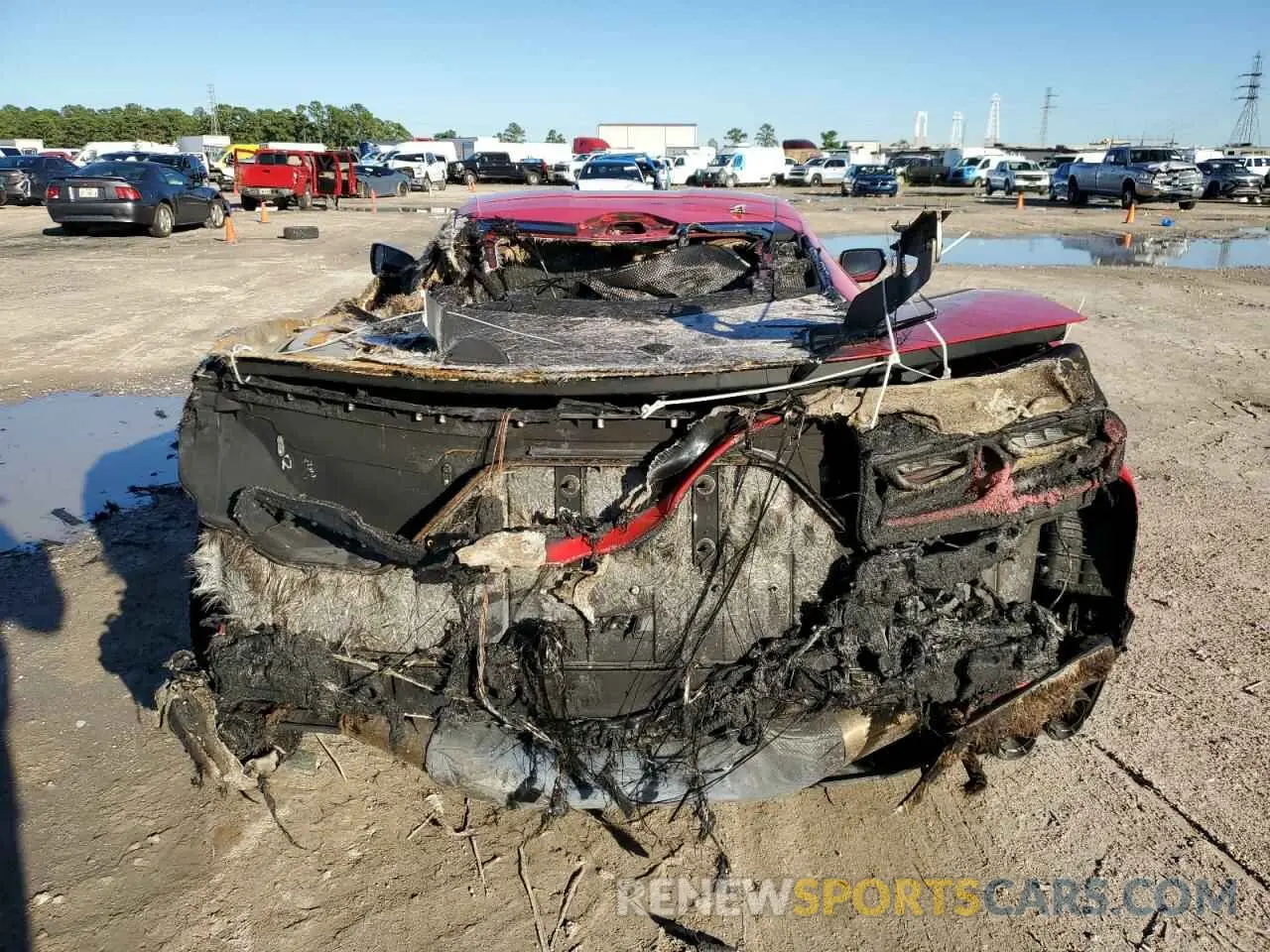 6 Photograph of a damaged car 1G1YB2D43R5120454 CHEVROLET CORVETTE 2024