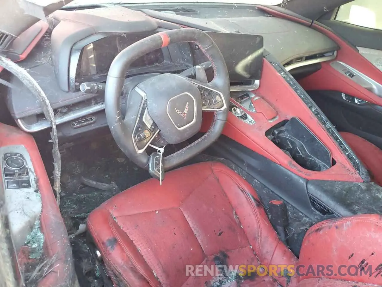 8 Photograph of a damaged car 1G1YB2D43R5120454 CHEVROLET CORVETTE 2024