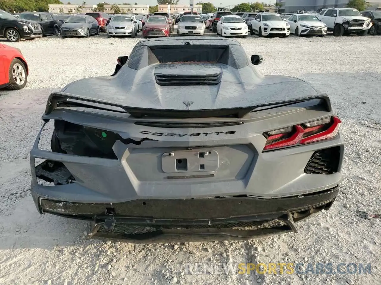 6 Photograph of a damaged car 1G1YB3D49R5122716 CHEVROLET CORVETTE 2024