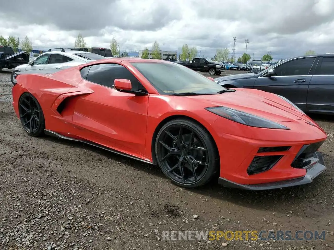 4 Фотография поврежденного автомобиля 1G1YC2D44R5104325 CHEVROLET CORVETTE 2024