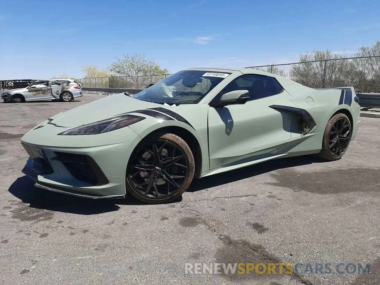 1 Photograph of a damaged car 1G1YC3D40R5106403 CHEVROLET CORVETTE 2024