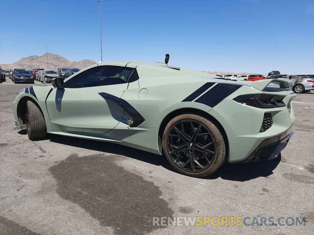 2 Photograph of a damaged car 1G1YC3D40R5106403 CHEVROLET CORVETTE 2024