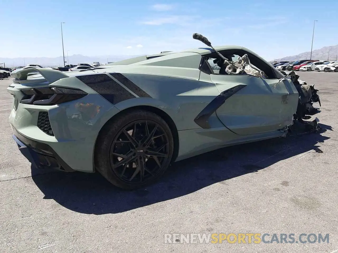3 Photograph of a damaged car 1G1YC3D40R5106403 CHEVROLET CORVETTE 2024