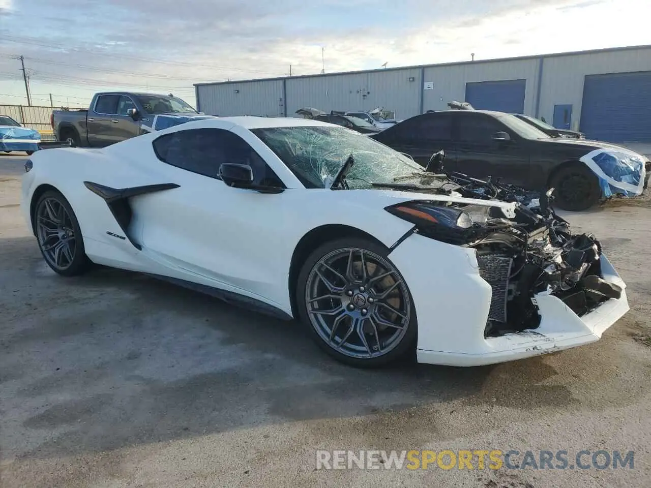 4 Photograph of a damaged car 1G1YF2D39R5600266 CHEVROLET CORVETTE 2024