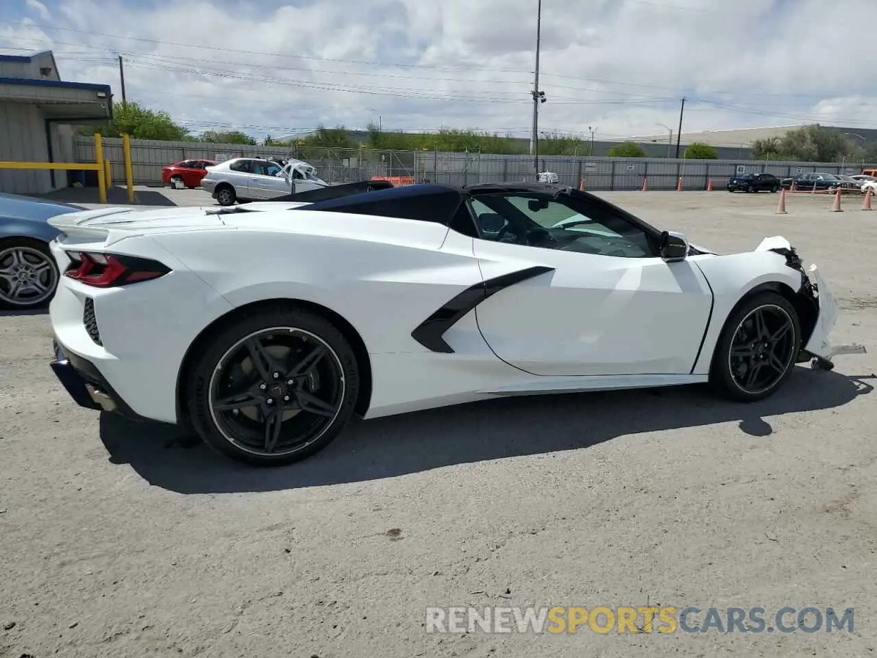 3 Photograph of a damaged car 1G1YA3D41S5109063 CHEVROLET CORVETTE 2025