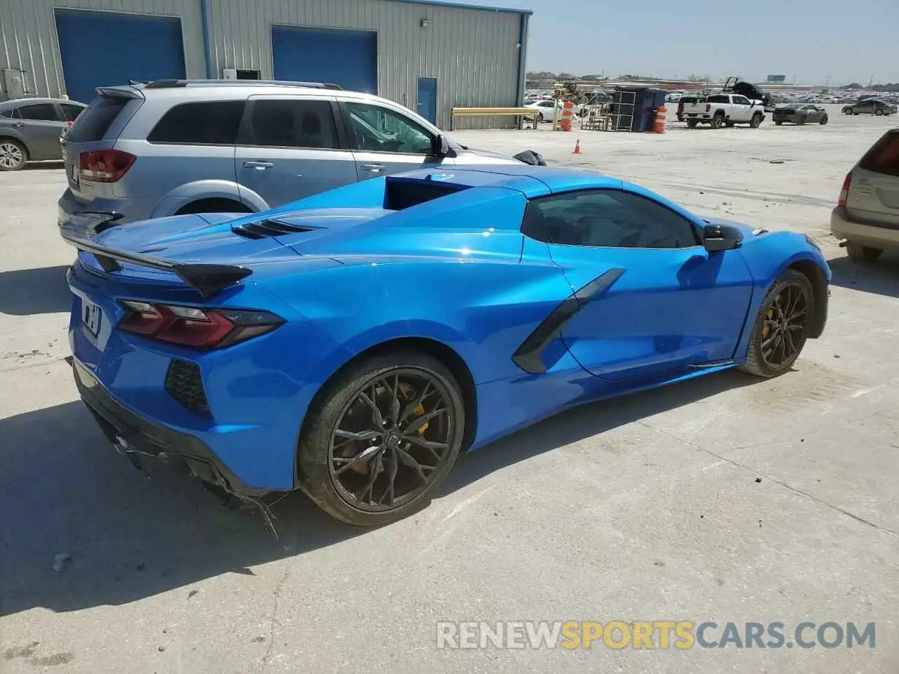 3 Photograph of a damaged car 1G1YB3D40S5104689 CHEVROLET CORVETTE 2025
