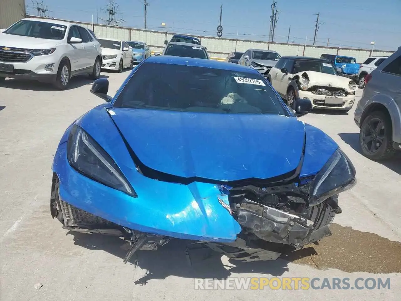 5 Photograph of a damaged car 1G1YB3D40S5104689 CHEVROLET CORVETTE 2025