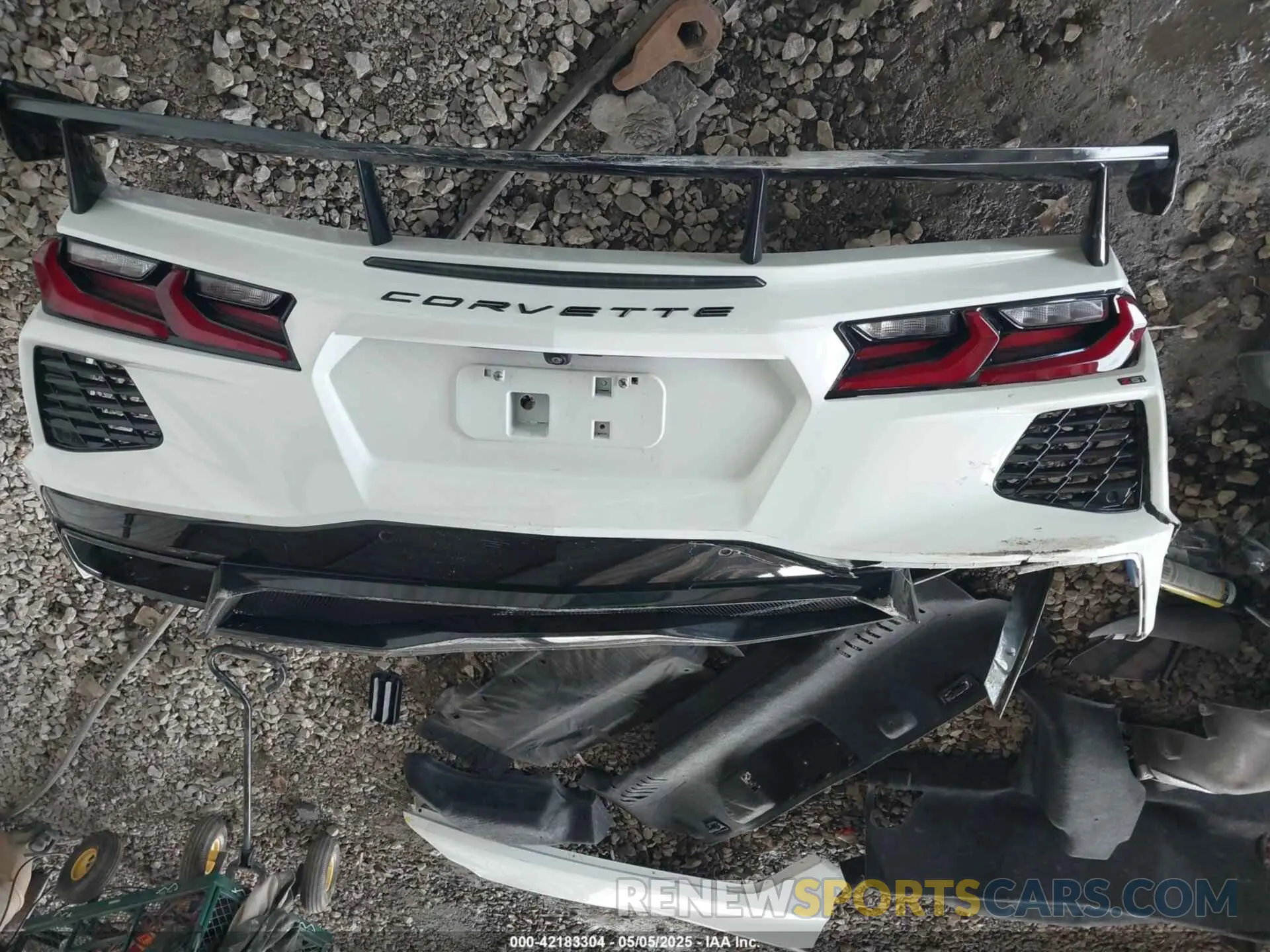 12 Photograph of a damaged car 1G1Y62D47L5106522 CHEVROLET CORVETTE STINGRAY 2020