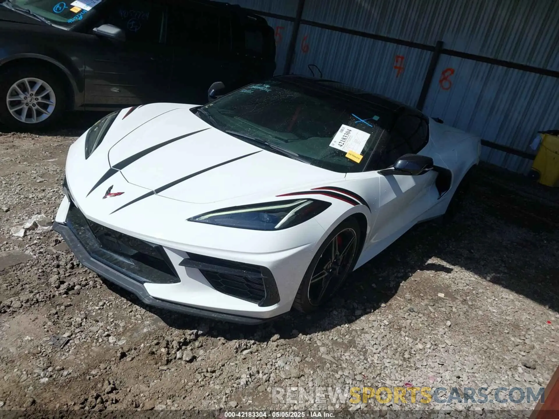 2 Photograph of a damaged car 1G1Y62D47L5106522 CHEVROLET CORVETTE STINGRAY 2020