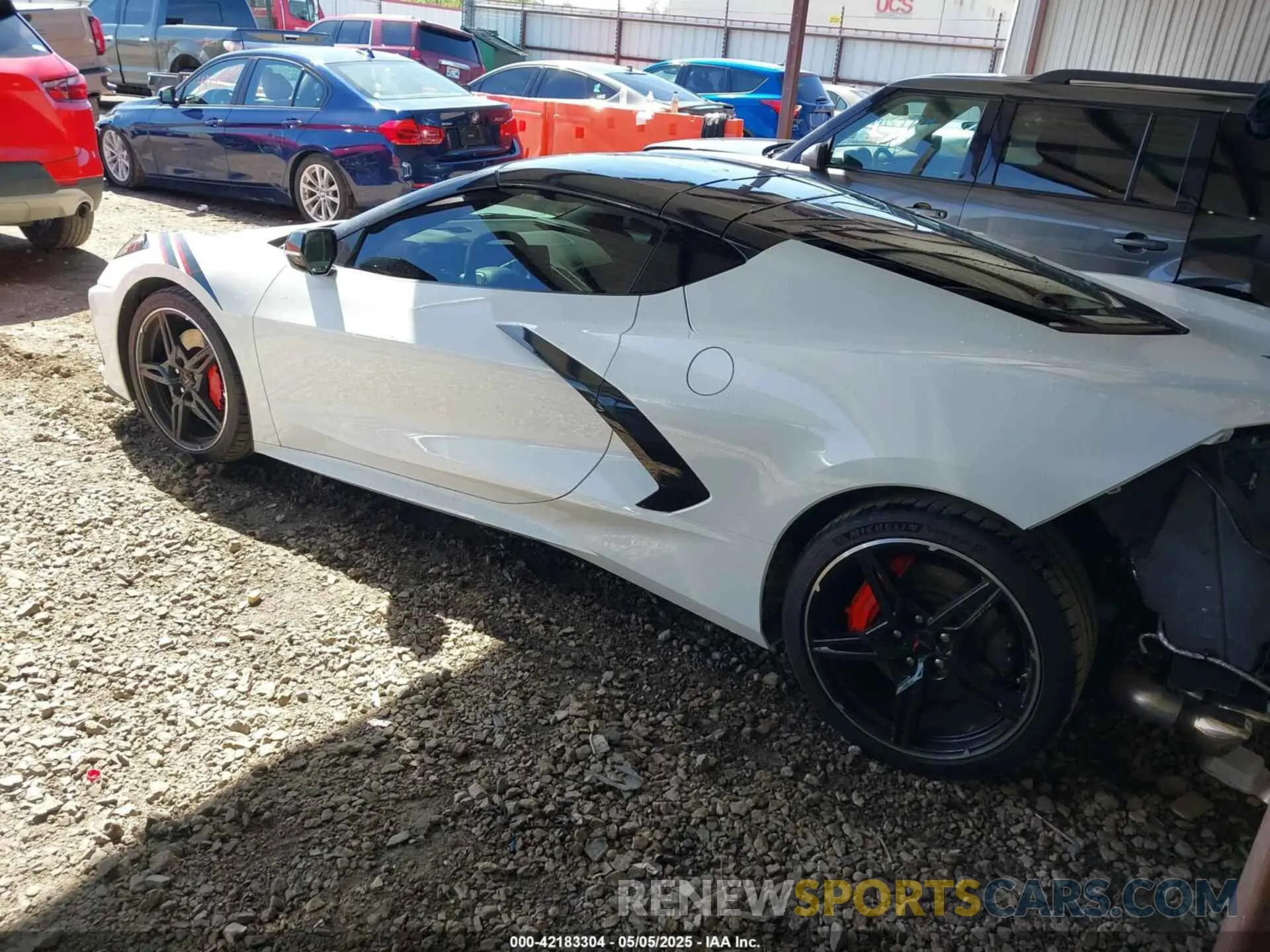 3 Photograph of a damaged car 1G1Y62D47L5106522 CHEVROLET CORVETTE STINGRAY 2020