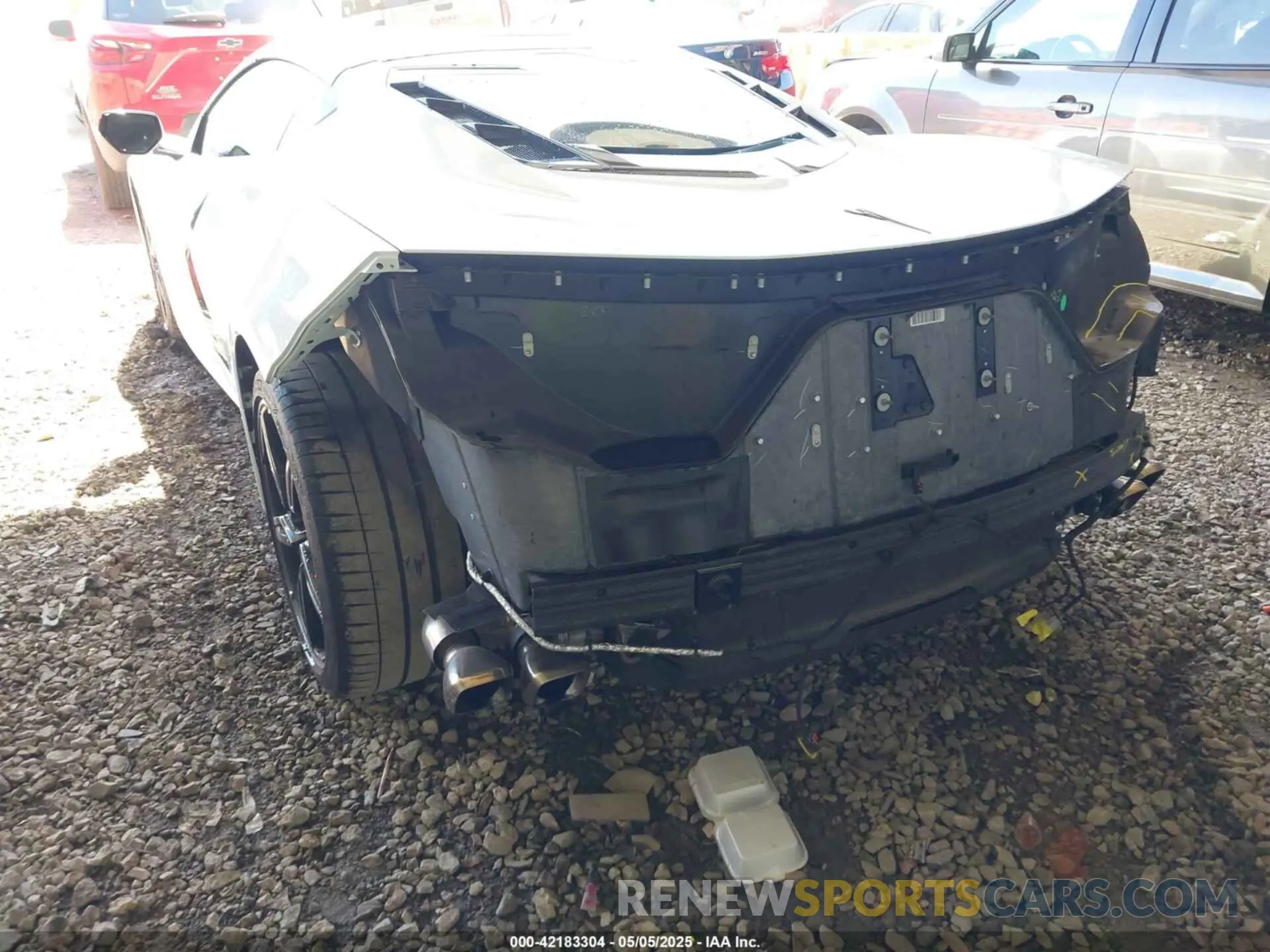 6 Photograph of a damaged car 1G1Y62D47L5106522 CHEVROLET CORVETTE STINGRAY 2020