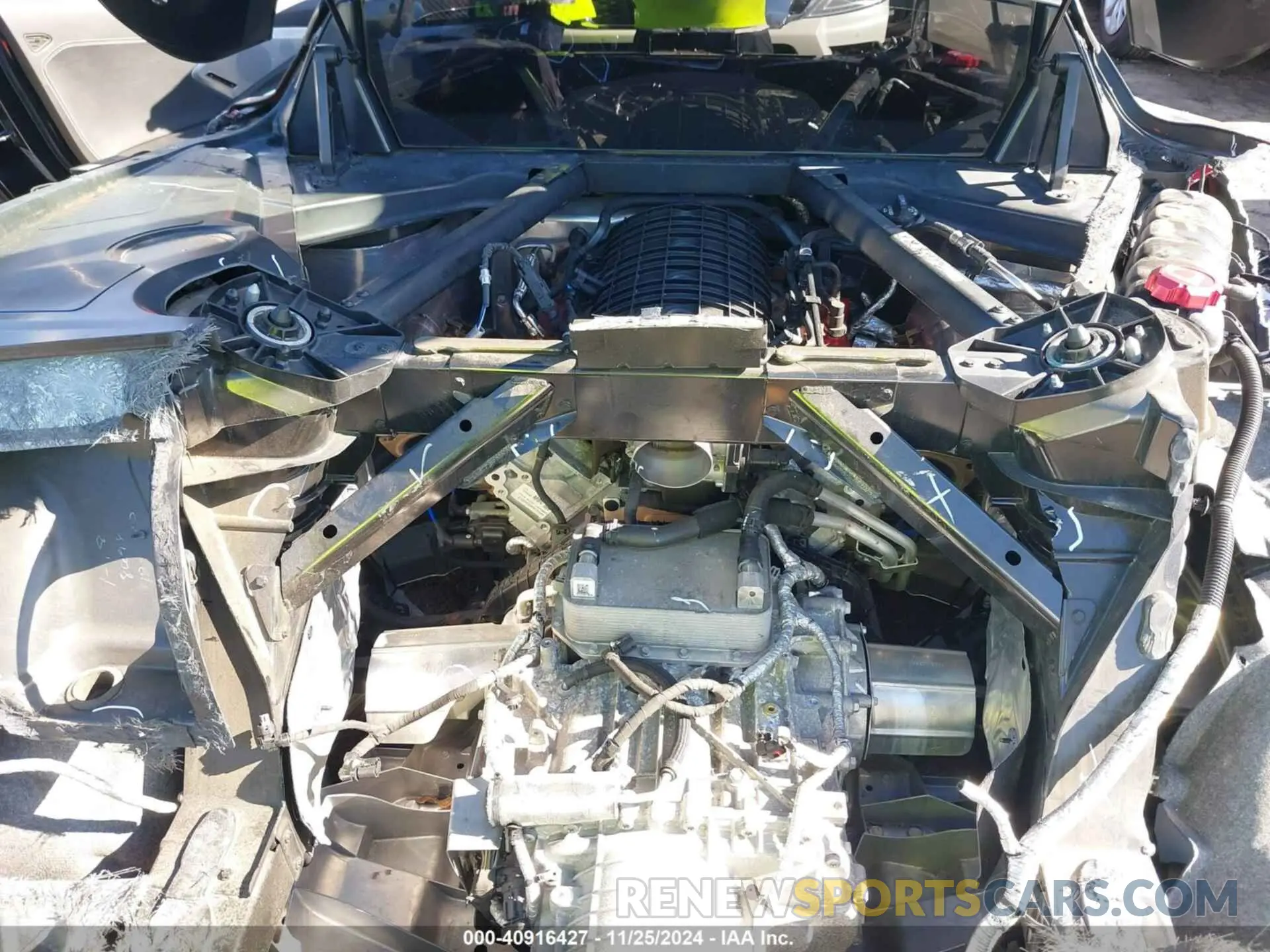 10 Photograph of a damaged car 1G1Y72D45L5115152 CHEVROLET CORVETTE STINGRAY 2020
