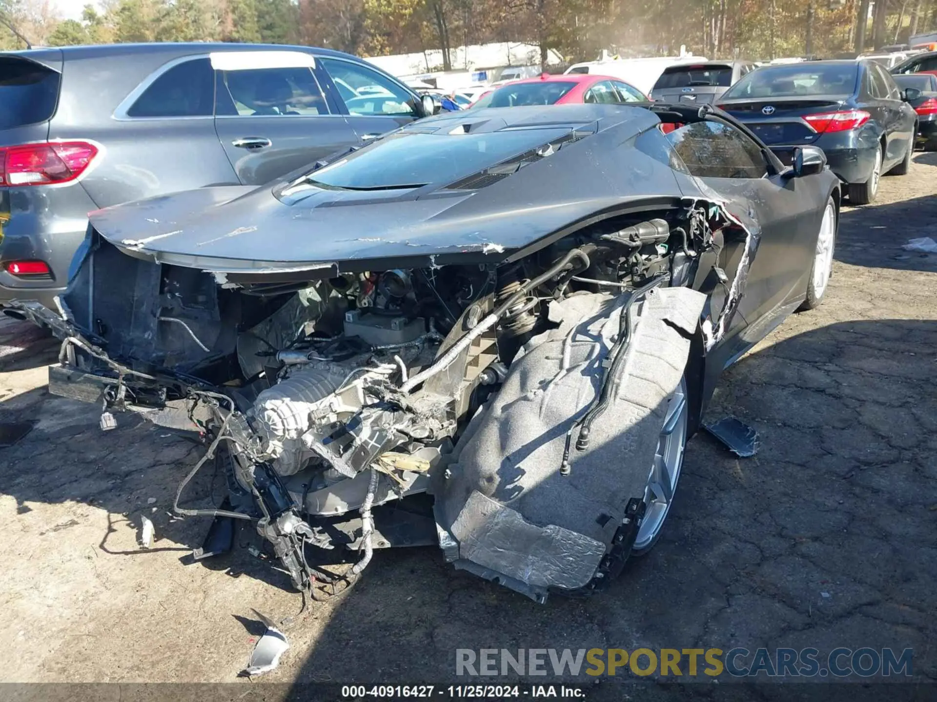 4 Photograph of a damaged car 1G1Y72D45L5115152 CHEVROLET CORVETTE STINGRAY 2020