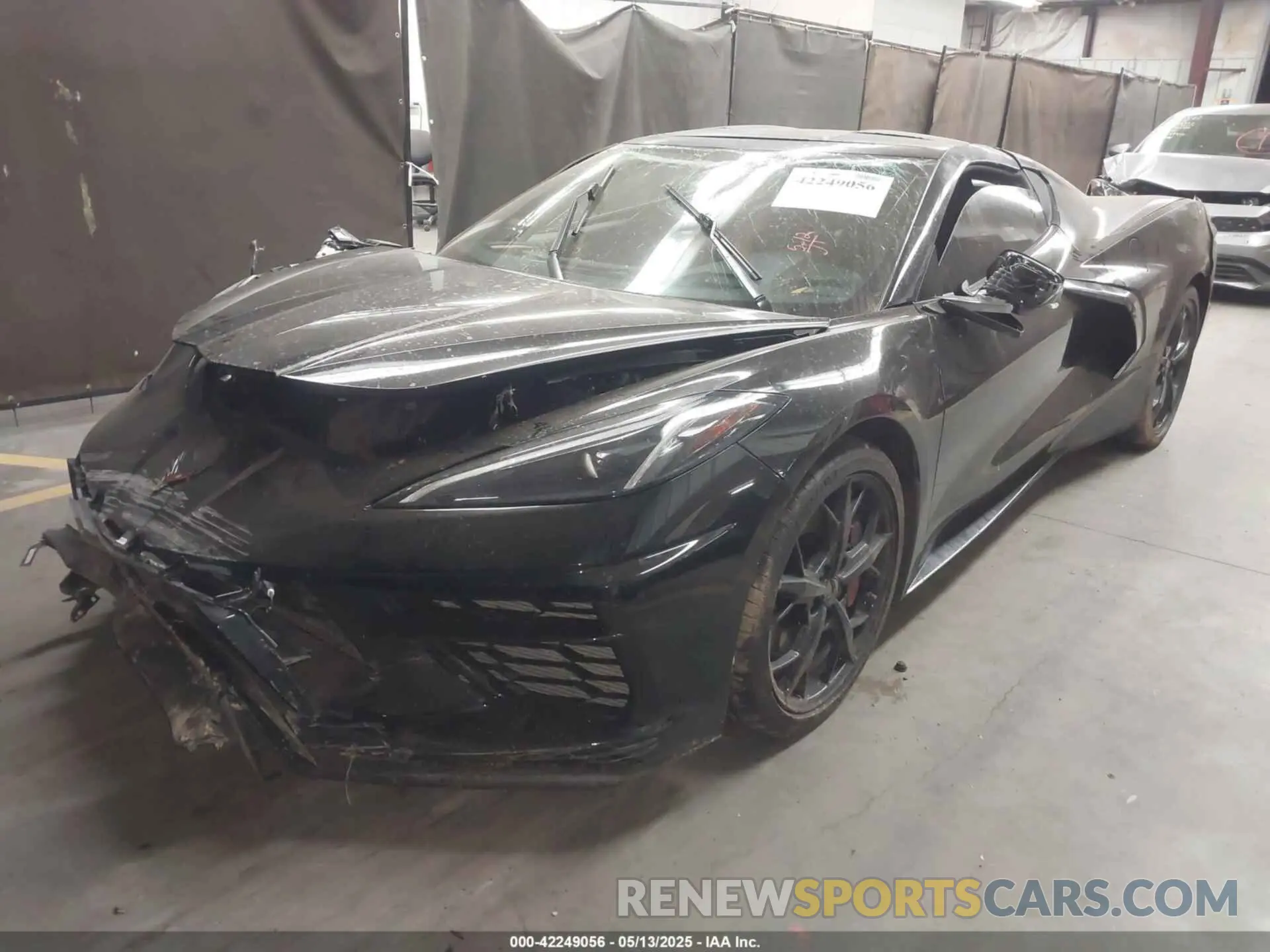 2 Photograph of a damaged car 1G1Y82D40L5102838 CHEVROLET CORVETTE STINGRAY 2020