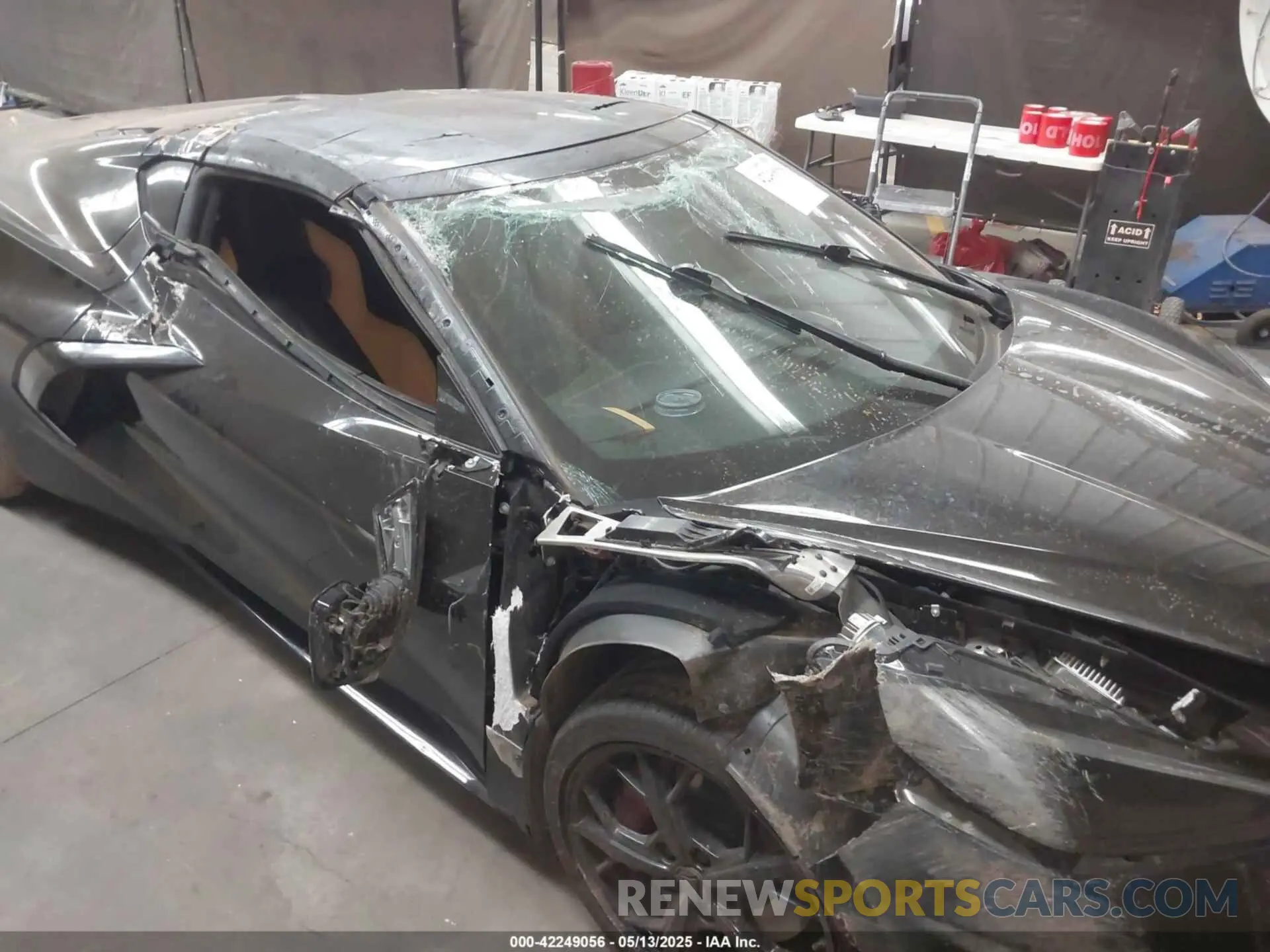 6 Photograph of a damaged car 1G1Y82D40L5102838 CHEVROLET CORVETTE STINGRAY 2020